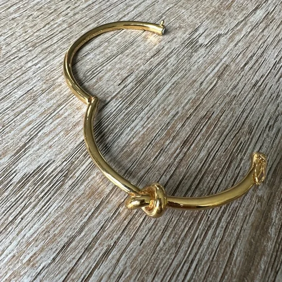 Kate Spade NY Gold Love Knot Bangle Bracelet - Picture 5 of 7